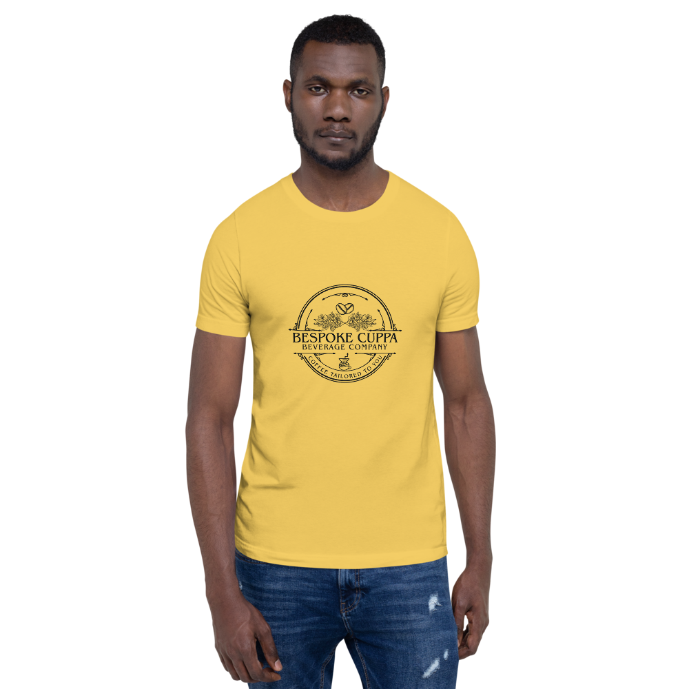Bespoke Cuppa Printed Short-Sleeve Unisex T-Shirt - Light Colors