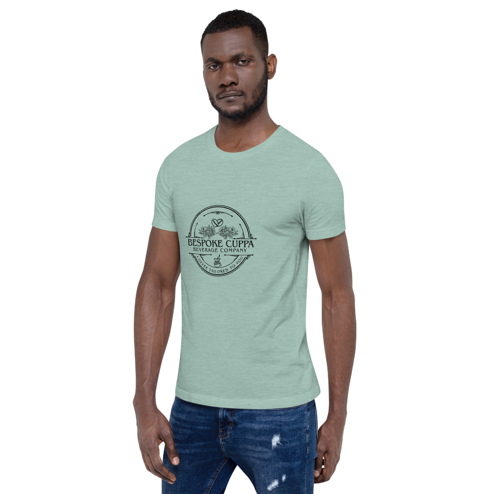 Bespoke Cuppa Printed Short-Sleeve Unisex T-Shirt - Light Colors
