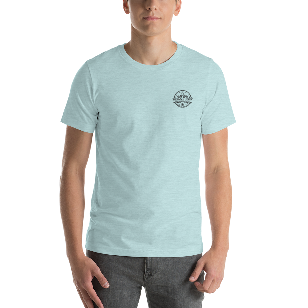 Bespoke Cuppa Embroidered Short-Sleeve Unisex T-Shirt - Light Colors
