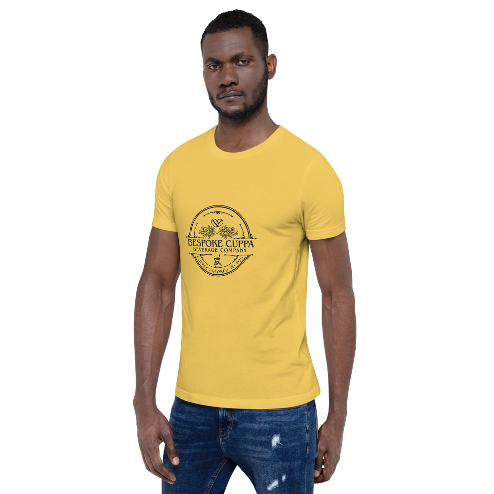 Bespoke Cuppa Printed Short-Sleeve Unisex T-Shirt - Light Colors