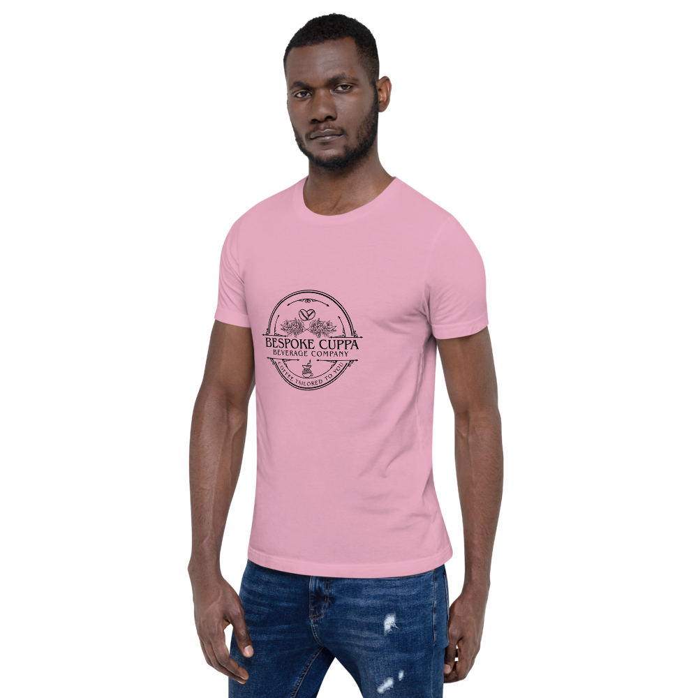 Bespoke Cuppa Printed Short-Sleeve Unisex T-Shirt - Light Colors