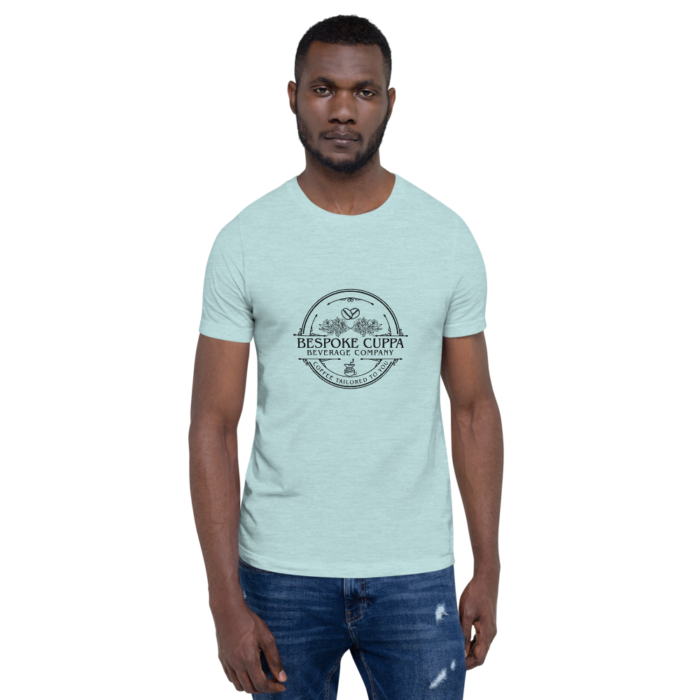 Bespoke Cuppa Printed Short-Sleeve Unisex T-Shirt - Light Colors