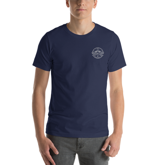 Bespoke Cuppa Embroidered Short-Sleeve Unisex T-Shirt - Dark Colors