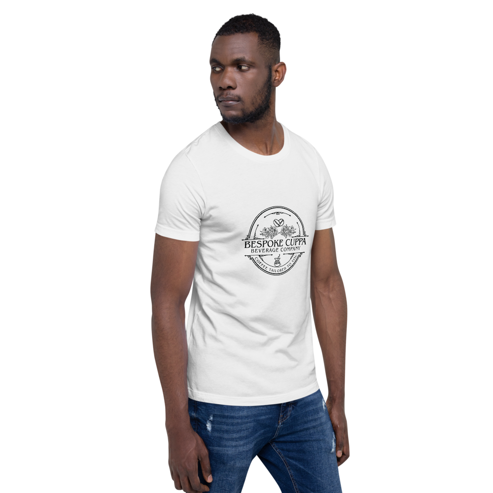 Bespoke Cuppa Printed Short-Sleeve Unisex T-Shirt - Light Colors