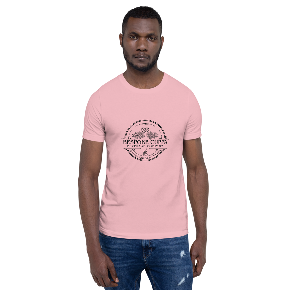 Bespoke Cuppa Printed Short-Sleeve Unisex T-Shirt - Light Colors