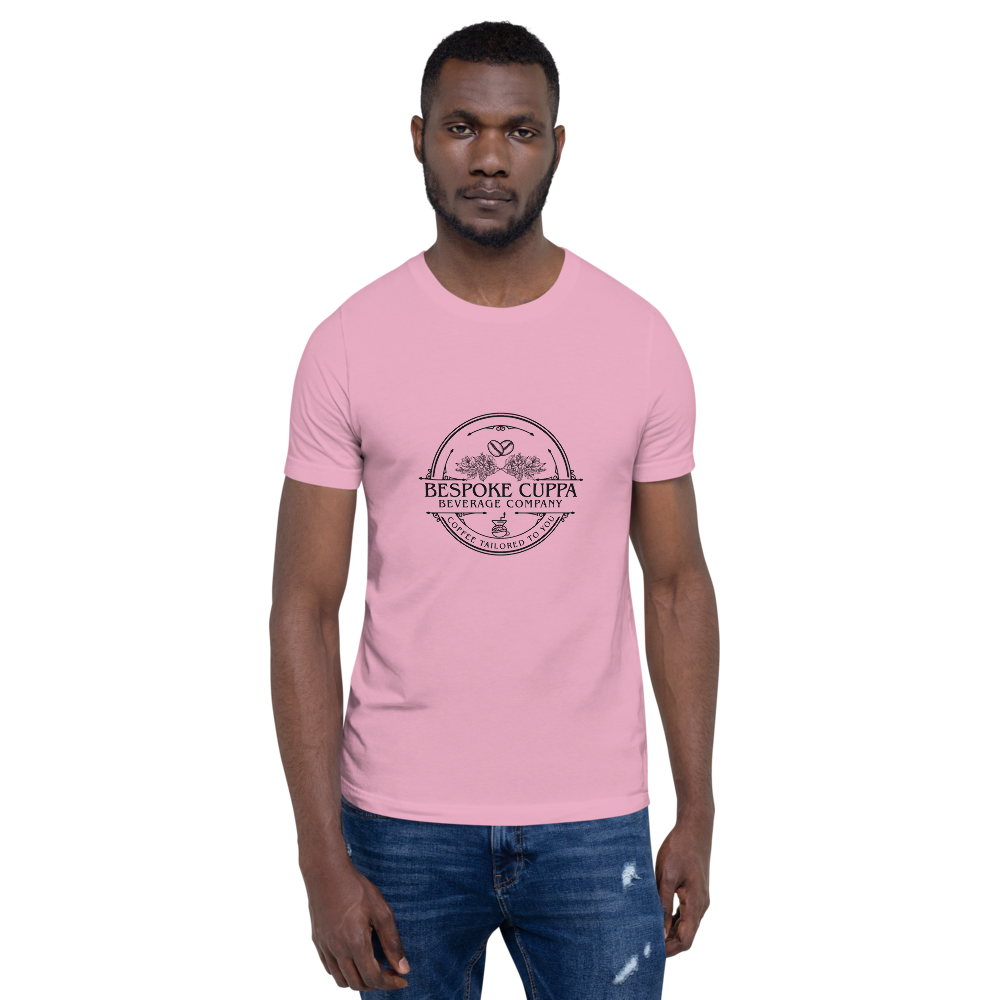 Bespoke Cuppa Printed Short-Sleeve Unisex T-Shirt - Light Colors
