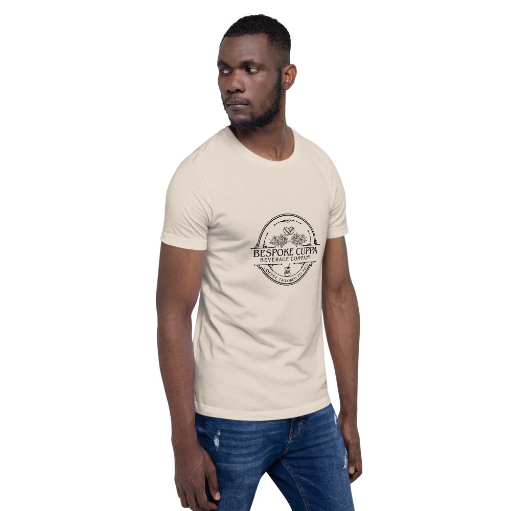 Bespoke Cuppa Printed Short-Sleeve Unisex T-Shirt - Light Colors