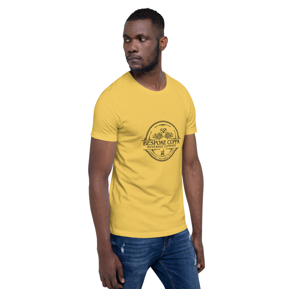 Bespoke Cuppa Printed Short-Sleeve Unisex T-Shirt - Light Colors