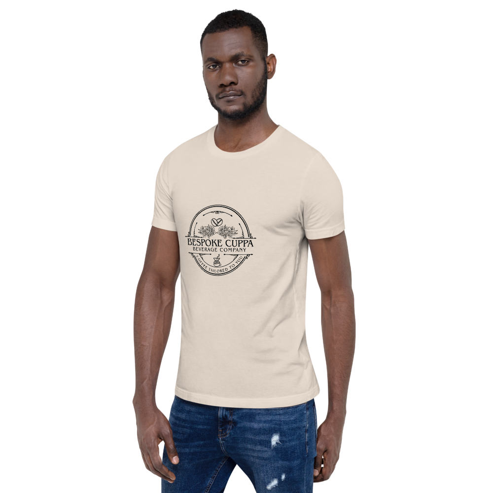 Bespoke Cuppa Printed Short-Sleeve Unisex T-Shirt - Light Colors