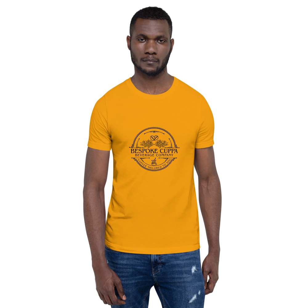 Bespoke Cuppa Printed Short-Sleeve Unisex T-Shirt - Light Colors