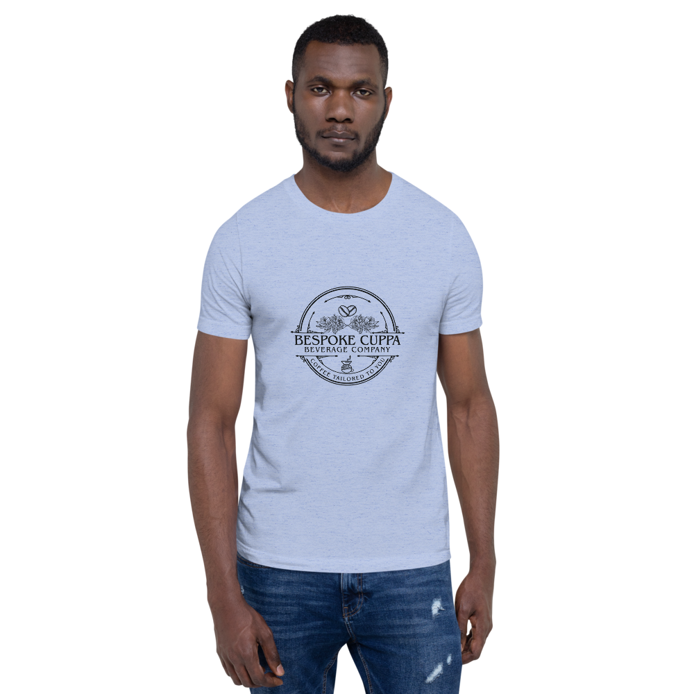 Bespoke Cuppa Printed Short-Sleeve Unisex T-Shirt - Light Colors