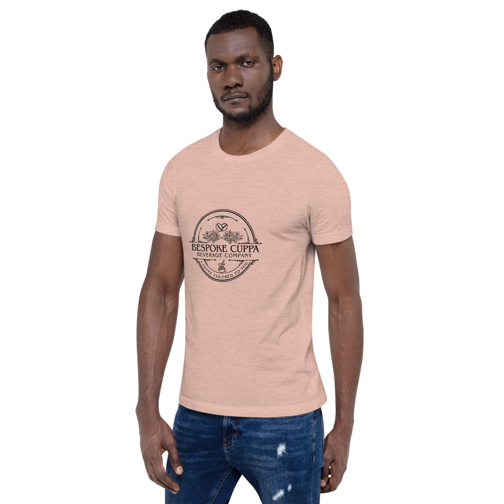 Bespoke Cuppa Printed Short-Sleeve Unisex T-Shirt - Light Colors
