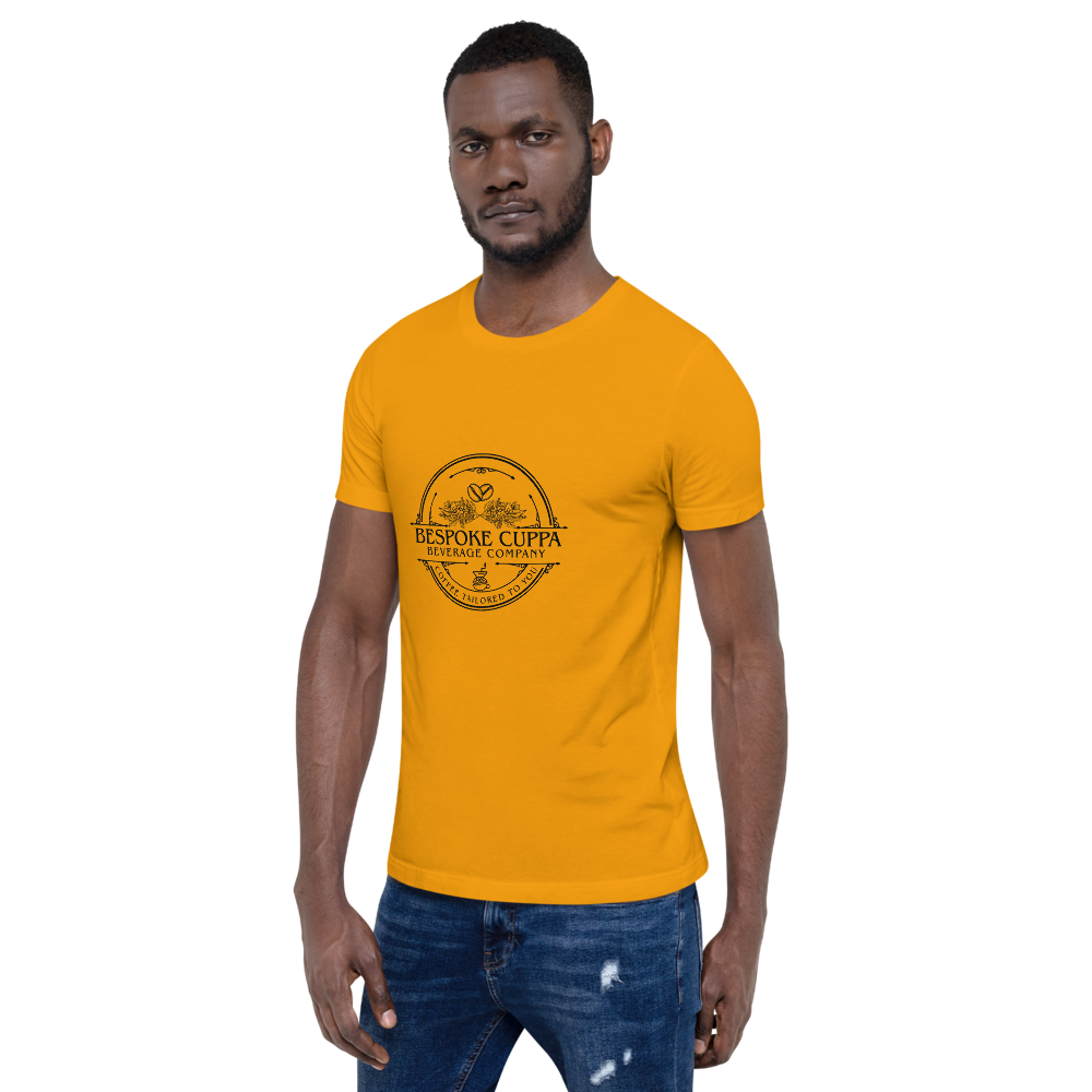 Bespoke Cuppa Printed Short-Sleeve Unisex T-Shirt - Light Colors