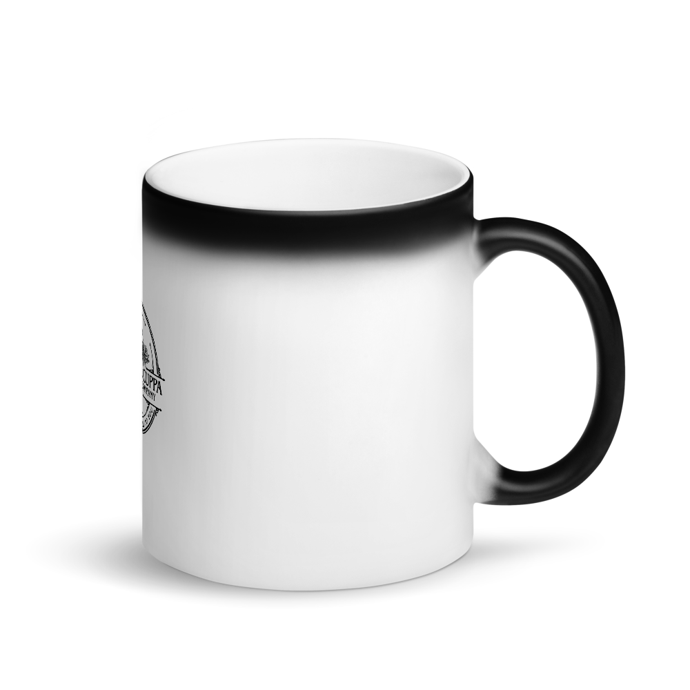 Bespoke Cuppa Matte Black Magic Mug