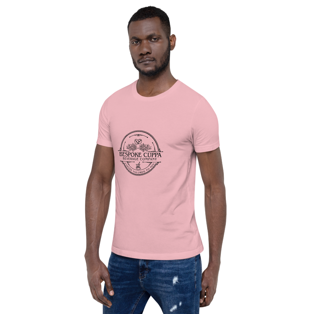Bespoke Cuppa Printed Short-Sleeve Unisex T-Shirt - Light Colors
