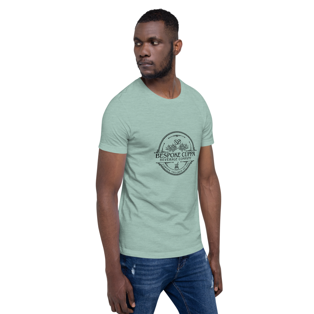 Bespoke Cuppa Printed Short-Sleeve Unisex T-Shirt - Light Colors