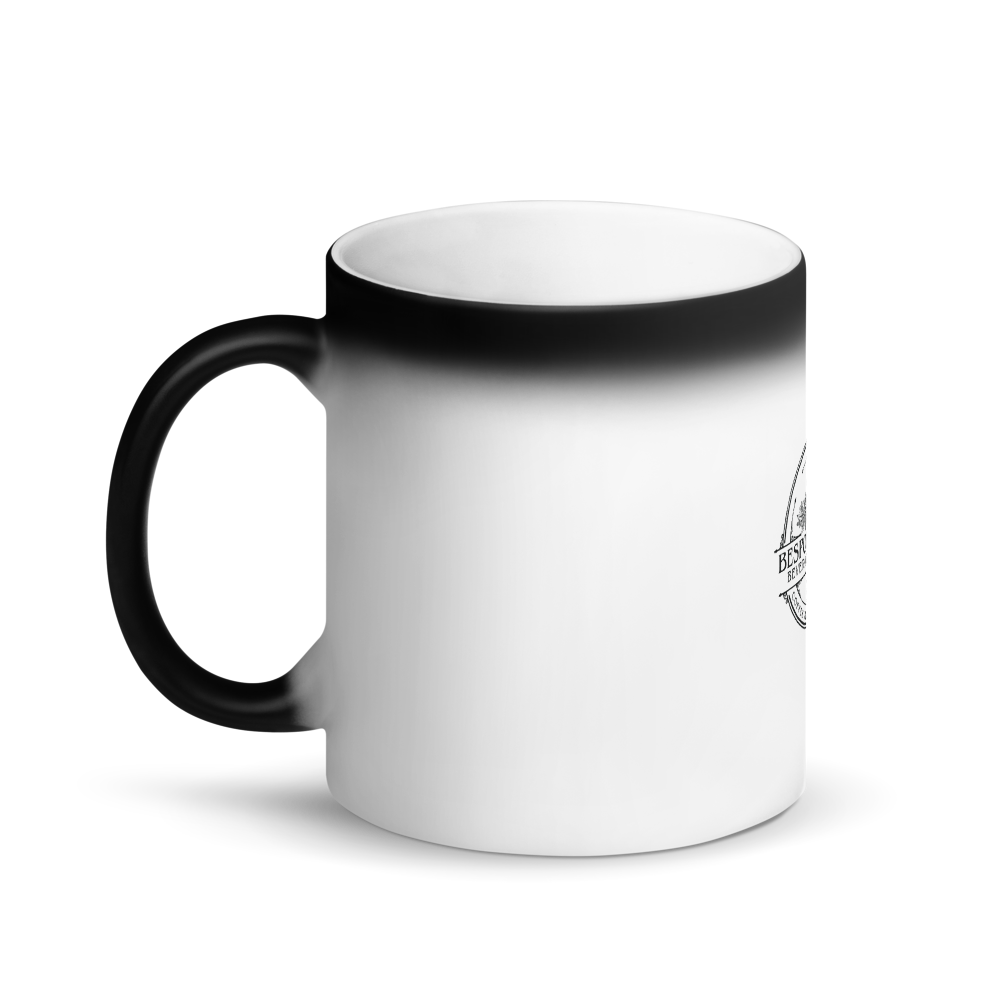 Bespoke Cuppa Matte Black Magic Mug