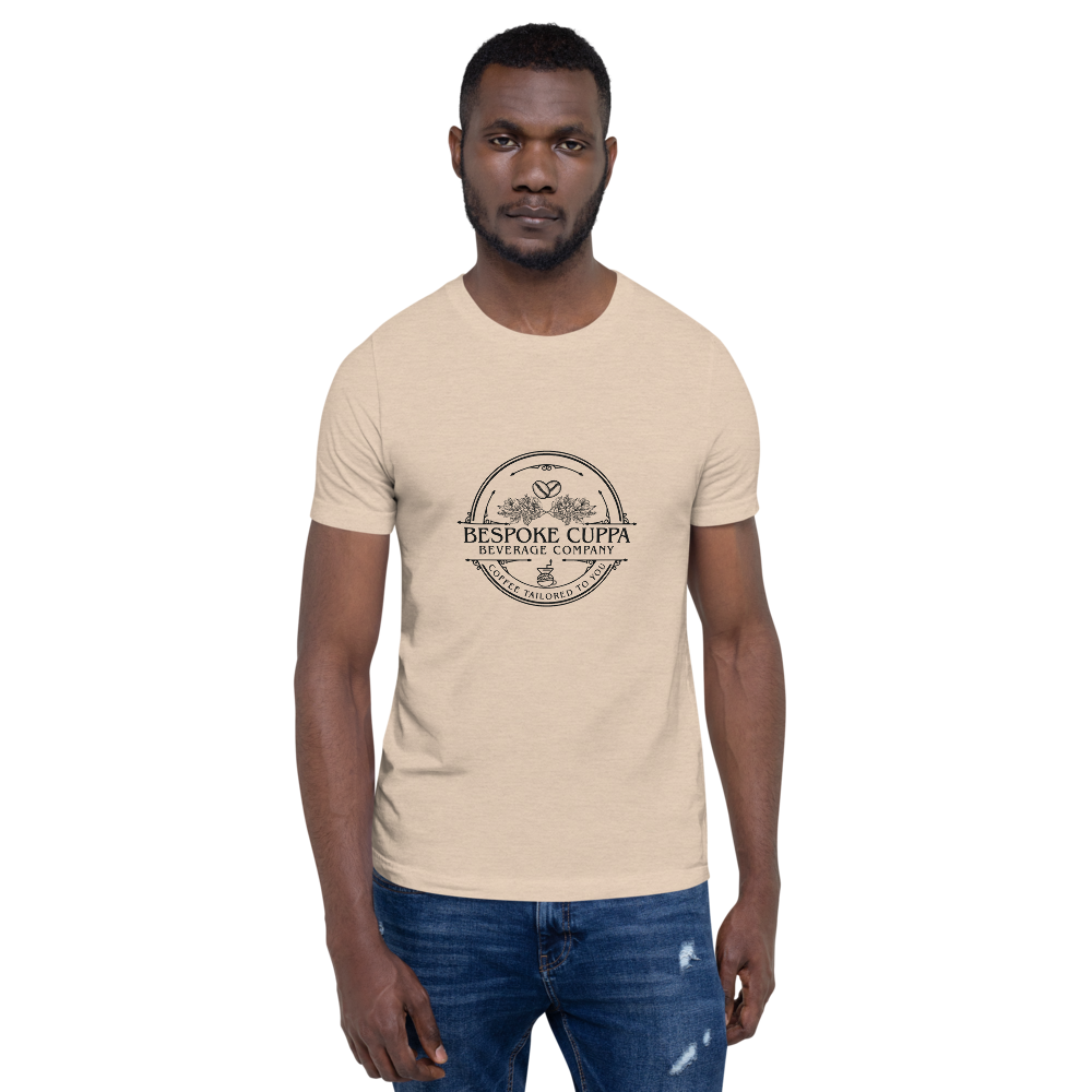 Bespoke Cuppa Printed Short-Sleeve Unisex T-Shirt - Light Colors