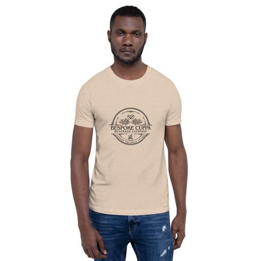 Bespoke Cuppa Printed Short-Sleeve Unisex T-Shirt - Light Colors