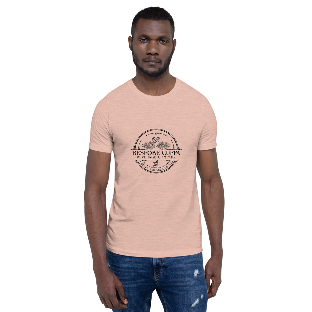 Bespoke Cuppa Printed Short-Sleeve Unisex T-Shirt - Light Colors