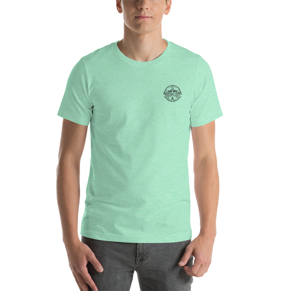Bespoke Cuppa Embroidered Short-Sleeve Unisex T-Shirt - Light Colors