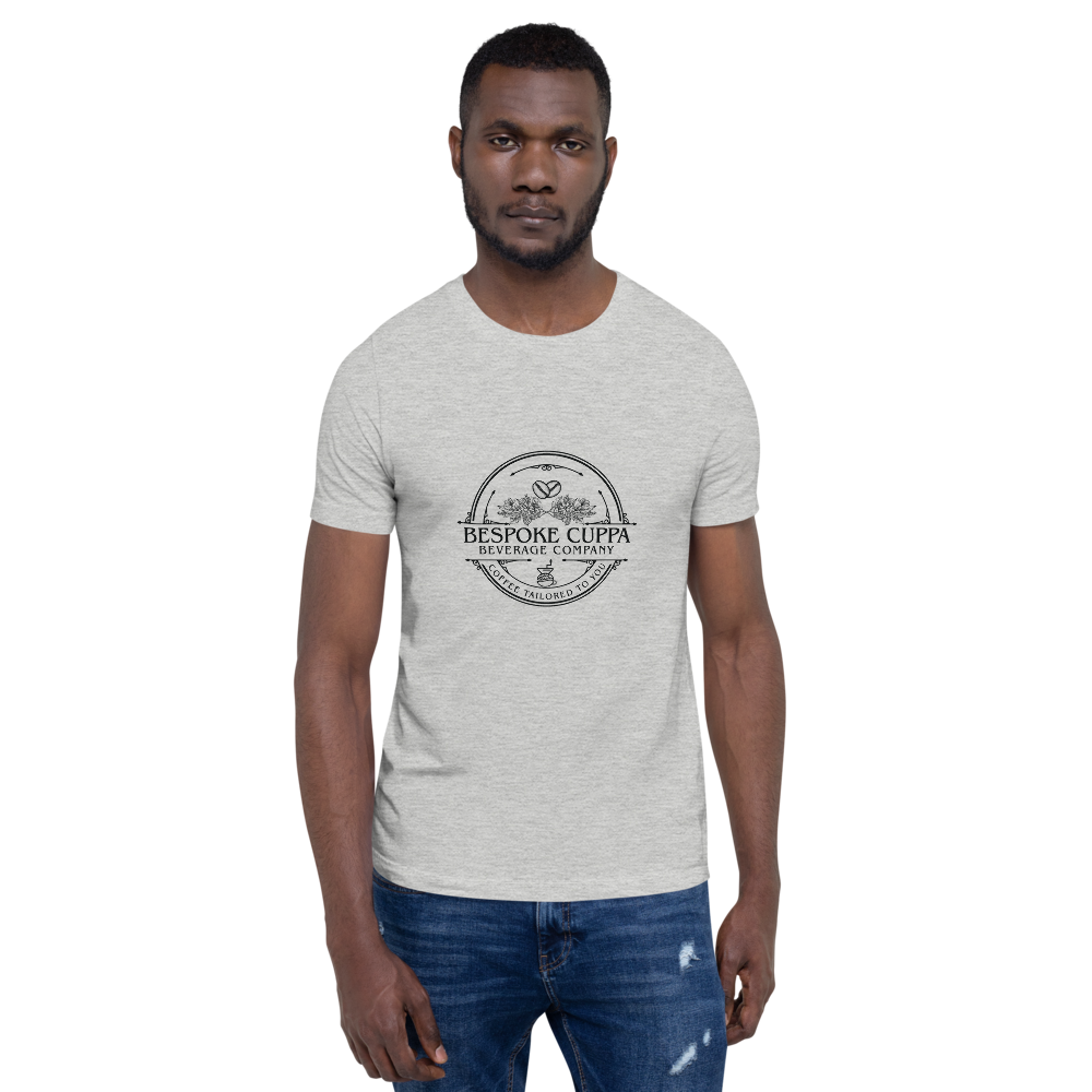 Bespoke Cuppa Printed Short-Sleeve Unisex T-Shirt - Light Colors