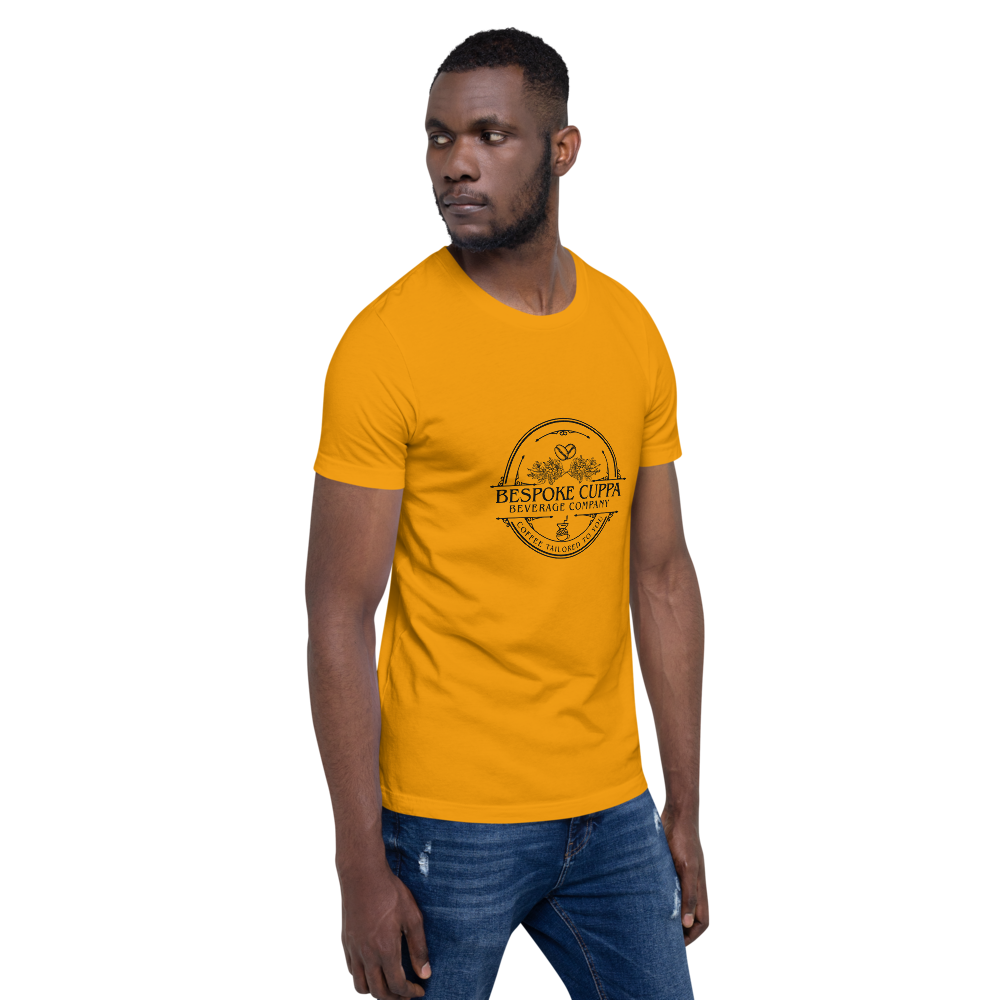 Bespoke Cuppa Printed Short-Sleeve Unisex T-Shirt - Light Colors